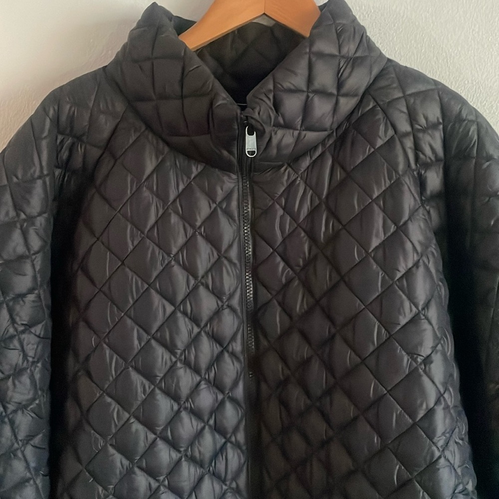 Athleta Women’s Whisper Quilted Jacket in Black Size 3X - Picture 10 of 12